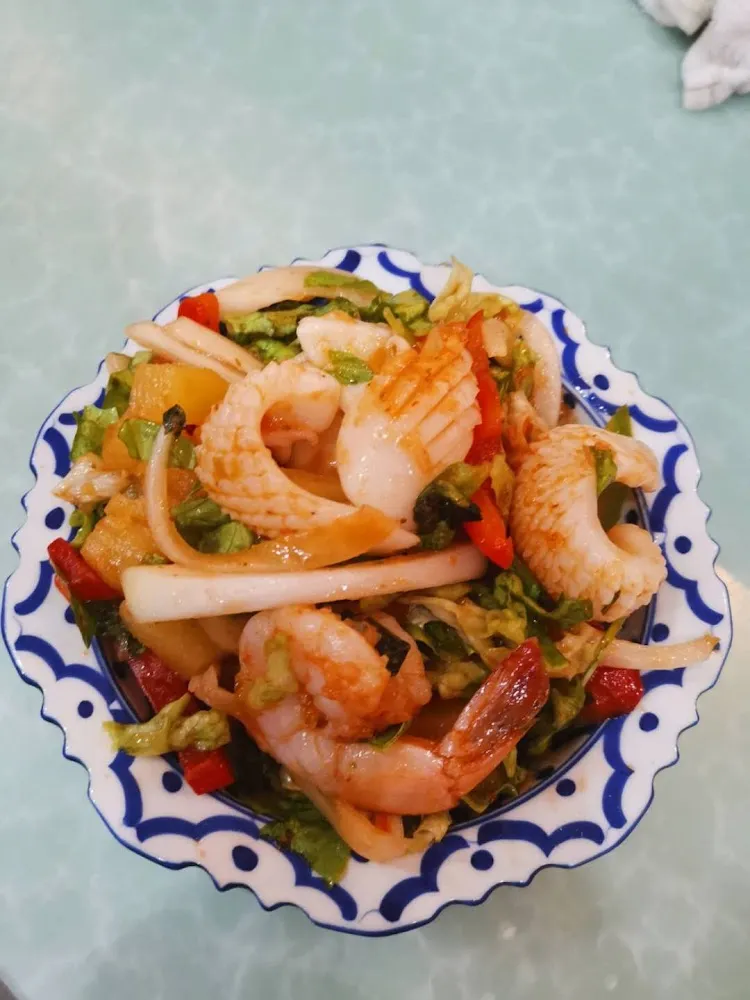 Salade Aux Crevettes